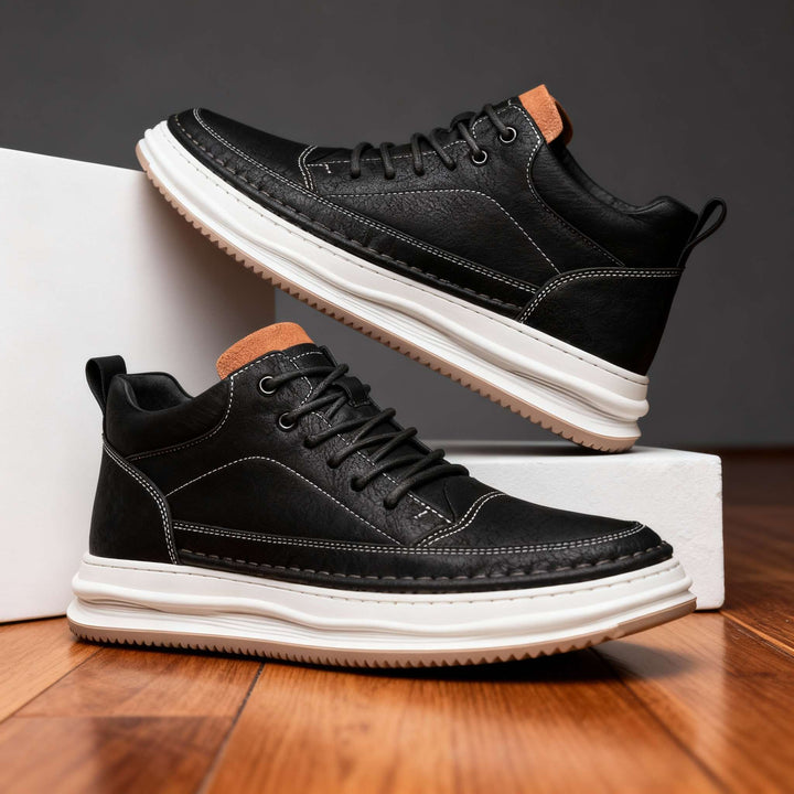 Fletcher | Men's Casual Trainers with Contrast Sole