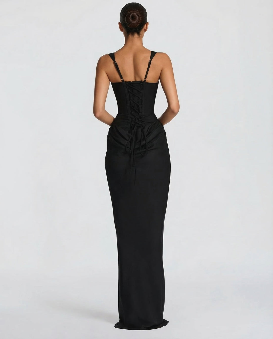 Alina | Women’s Maxi Dress with a Draped Cowl Neckline