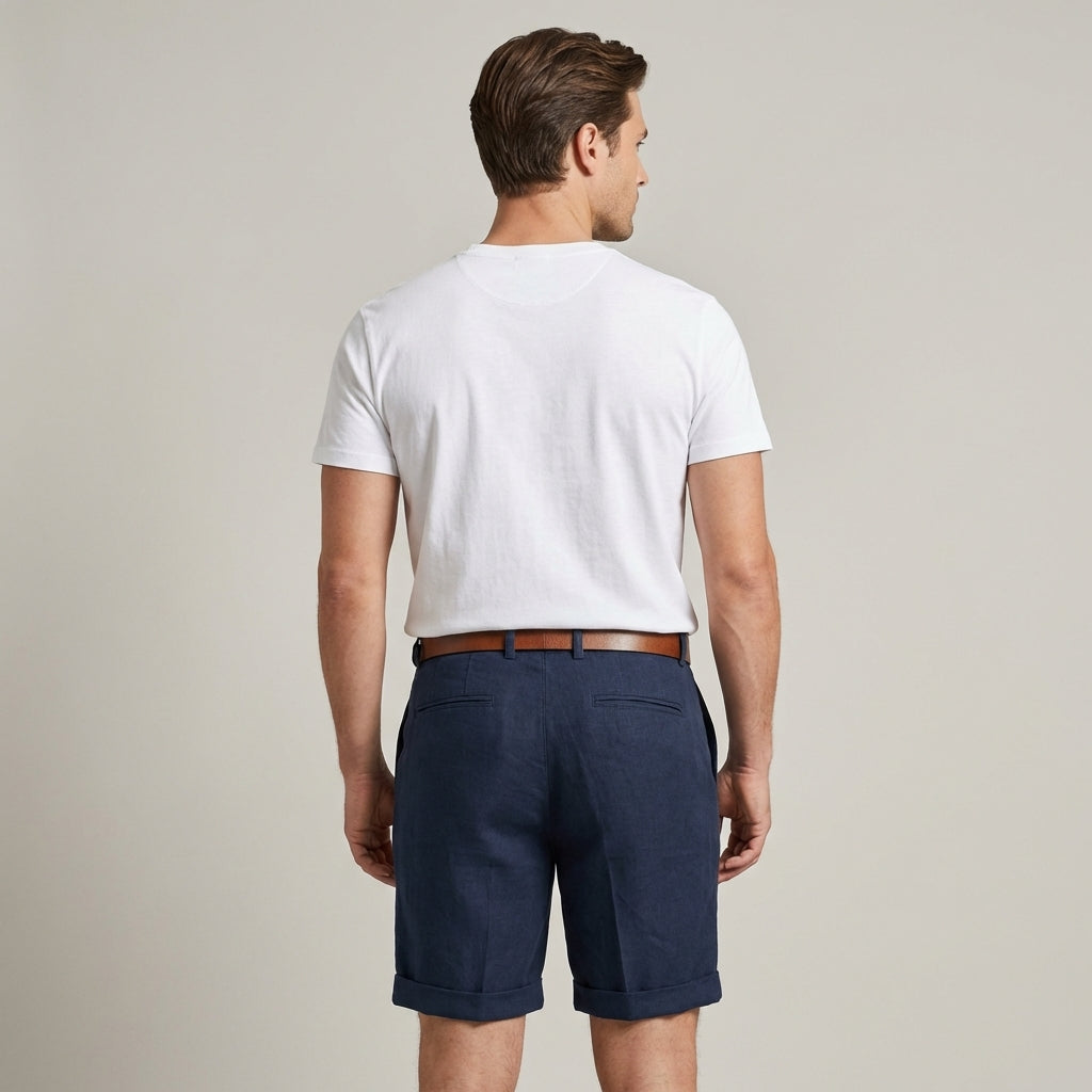 Marlo | Men's Smart Shorts with Tailored Fit