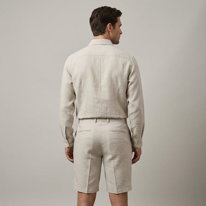 Quinton | Men's Linen Shorts for Effortless Style