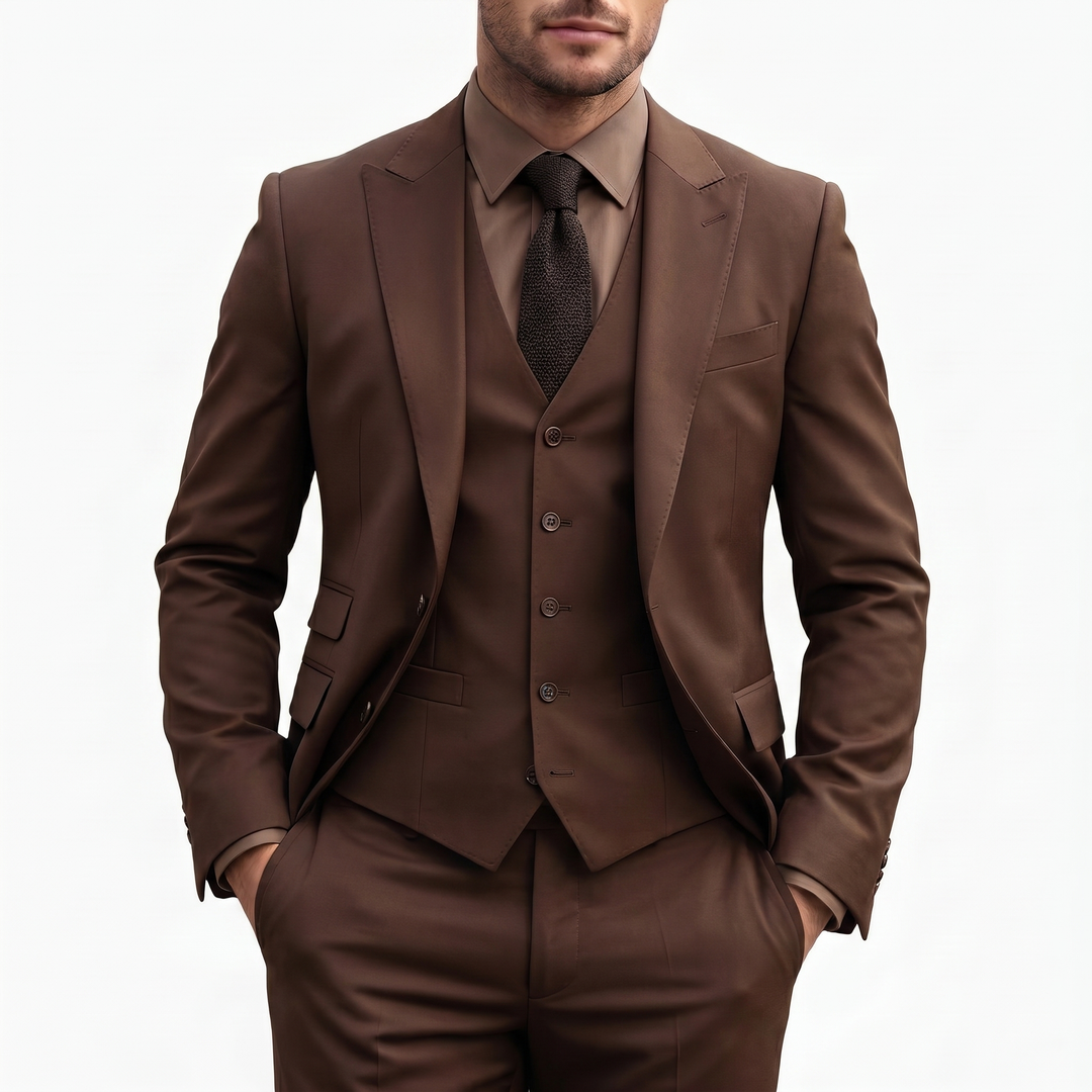 Adrian | Men’s Three Piece Suit with a Tailored Finish