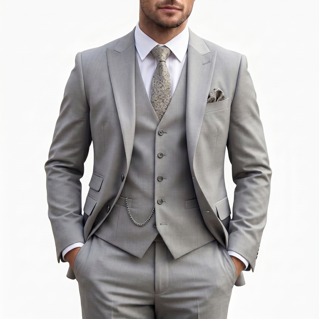 Adrian | Men’s Three Piece Suit with a Tailored Finish