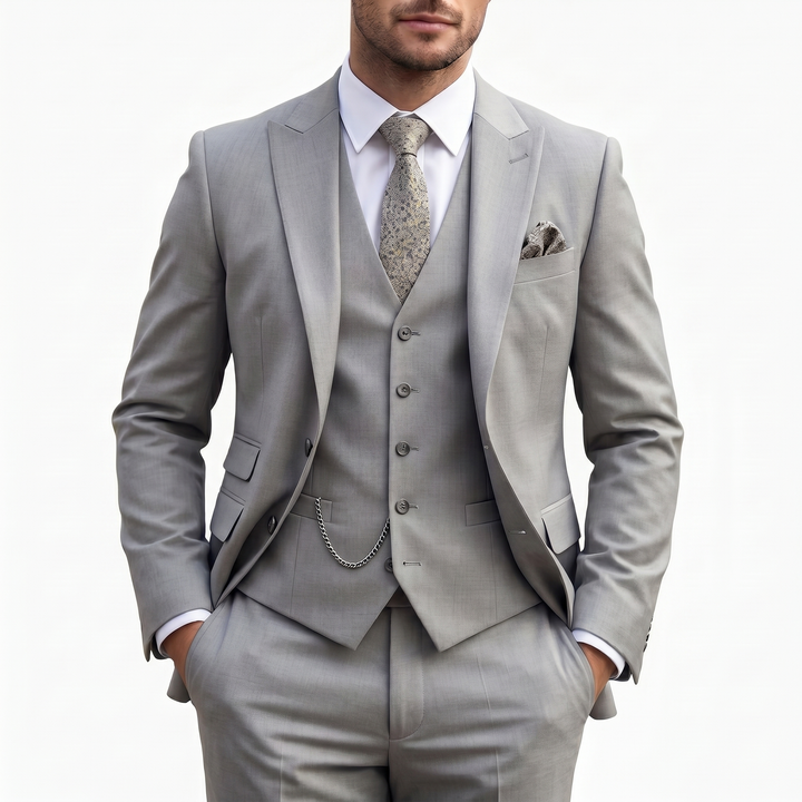 Adrian | Men’s Three Piece Suit with a Tailored Finish