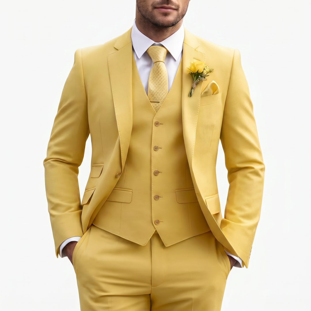 Adrian | Men’s Three Piece Suit with a Tailored Finish