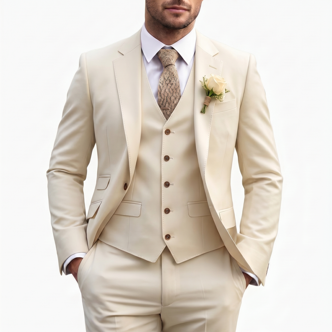 Adrian | Men’s Three Piece Suit with a Tailored Finish