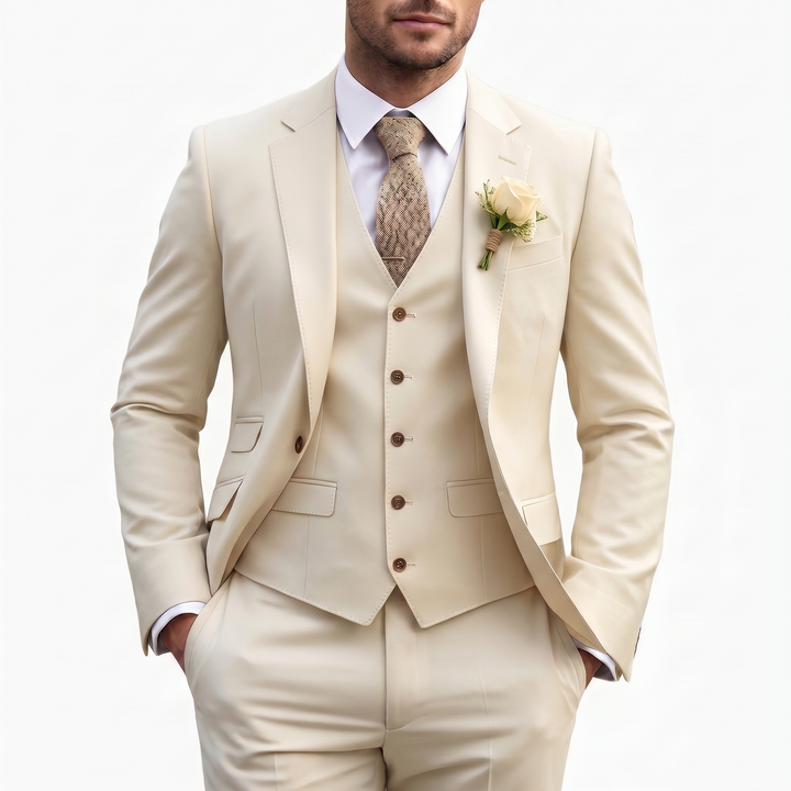 Adrian | Men’s Three Piece Suit with a Tailored Finish