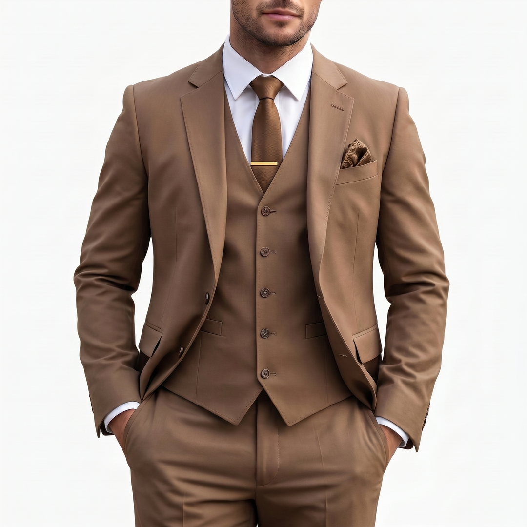 Adrian | Men’s Three Piece Suit with a Tailored Finish
