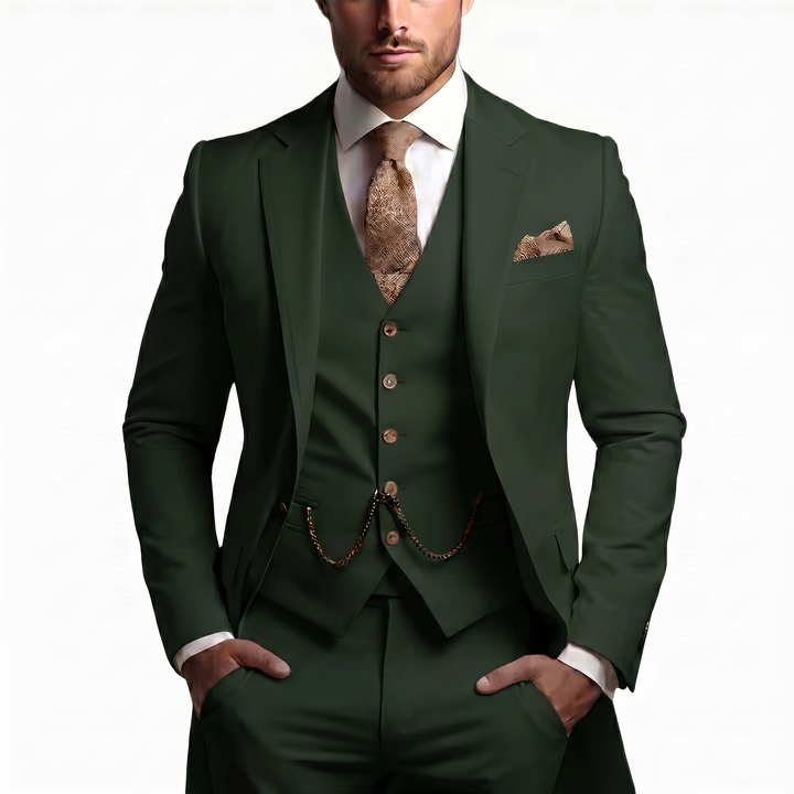 Cassian | Men’s Three Piece Suit with a Refined Tailored Shape