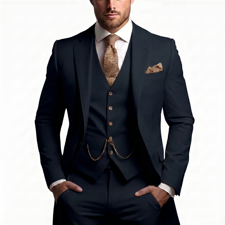Cassian | Men’s Three Piece Suit with a Refined Tailored Shape