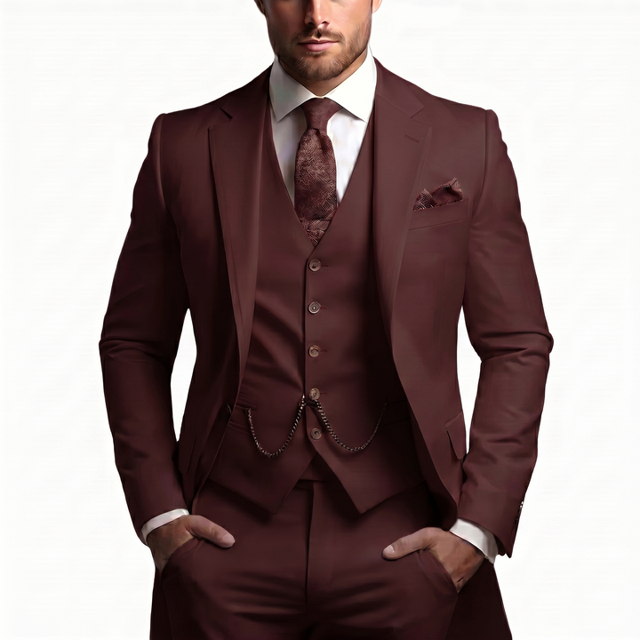 Cassian | Men’s Three Piece Suit with a Refined Tailored Shape