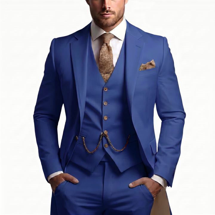 Cassian | Men’s Three Piece Suit with a Refined Tailored Shape