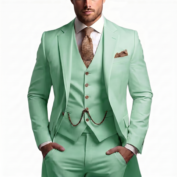 Cassian | Men’s Three Piece Suit with a Refined Tailored Shape