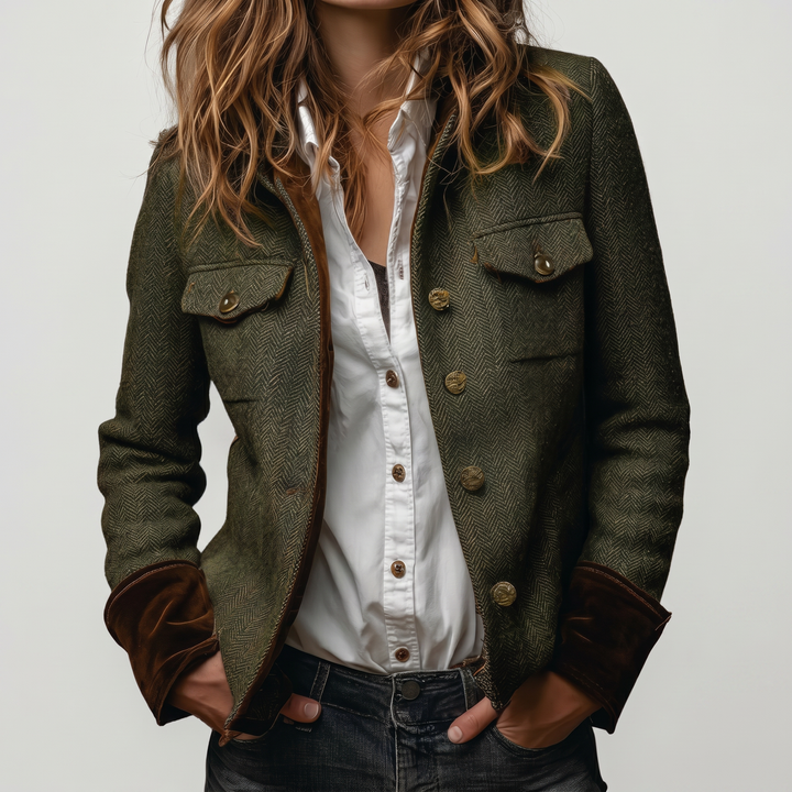 Sloane | Women’s Utility Jacket with Button Fastening