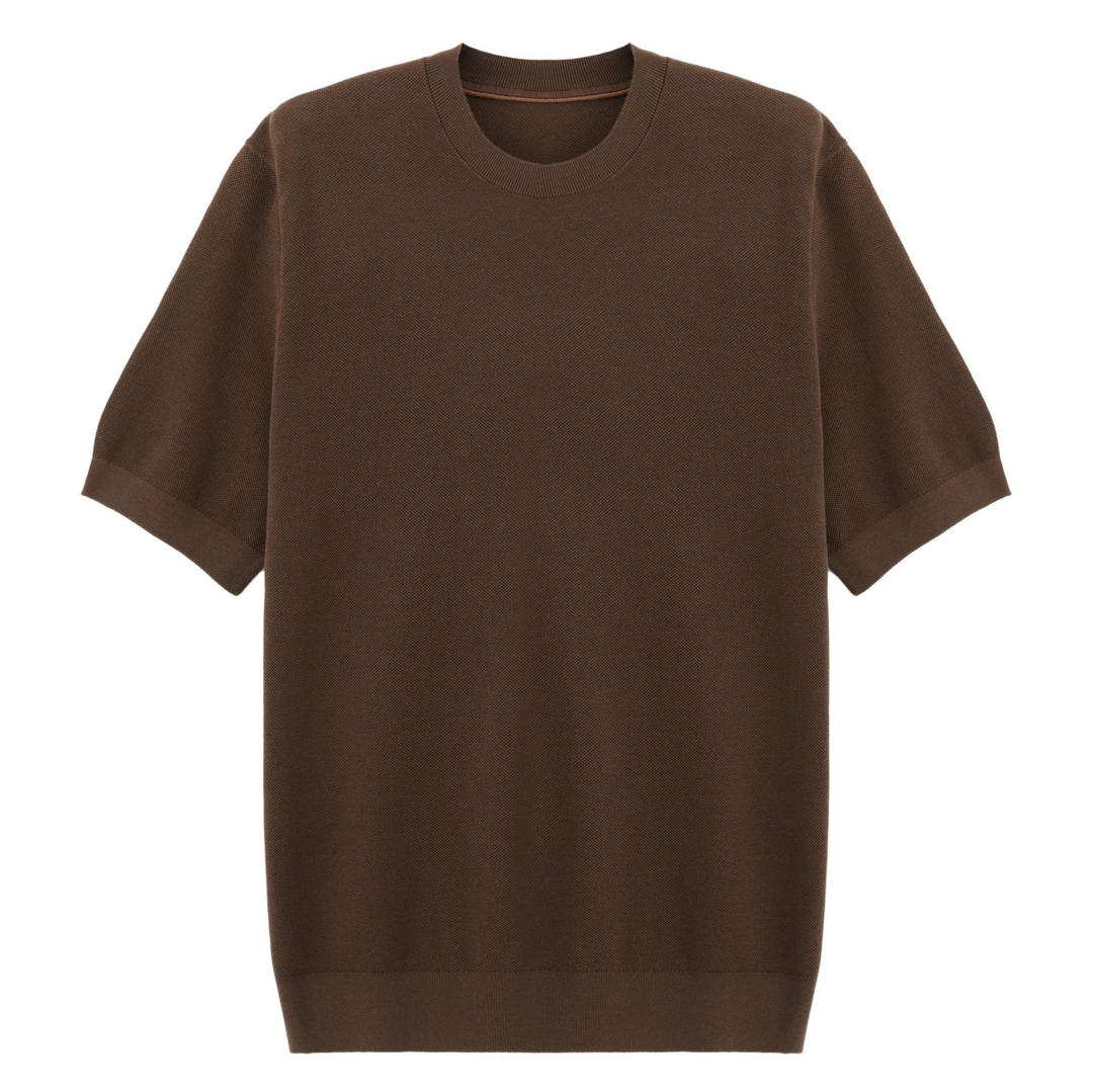 Tavish | Men's Light Blue Knit Tee for Casual Days