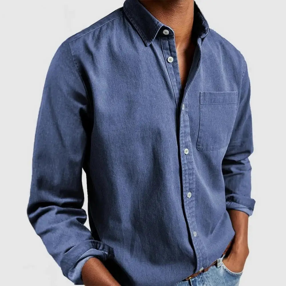 Luca | Men’s Linen Shirt with a Relaxed Button Front
