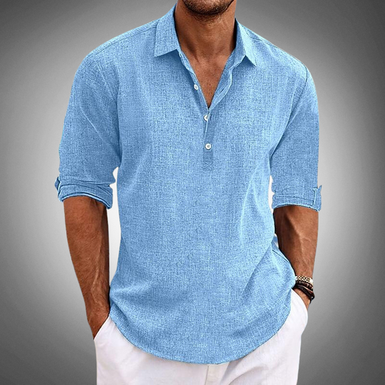 Jenson | Men's Linen Shirt for Effortless Style