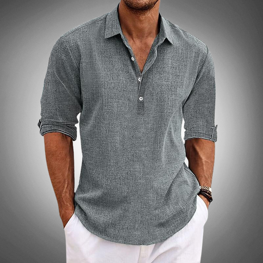 Jenson | Men's Linen Shirt for Effortless Style