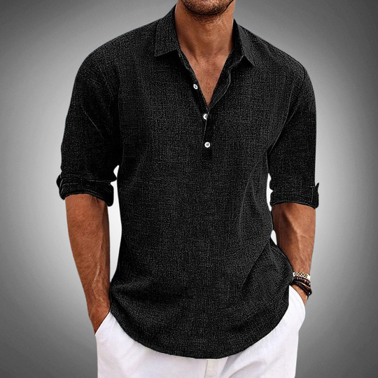 Jenson | Men's Linen Shirt for Effortless Style