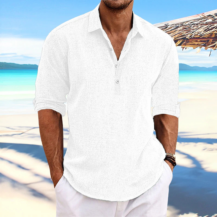 Jenson | Men's Linen Shirt for Effortless Style