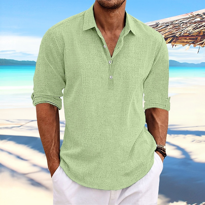 Jenson | Men's Linen Shirt for Effortless Style