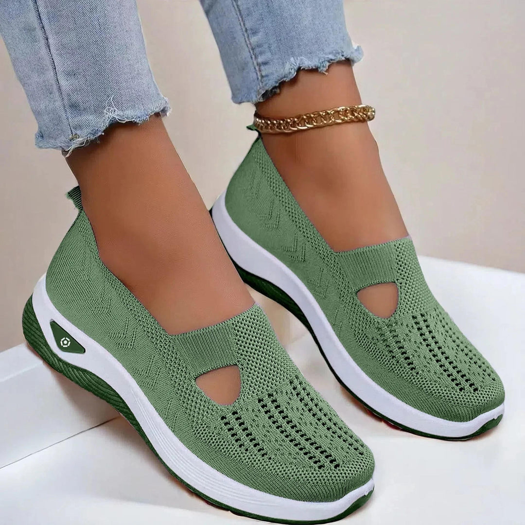 Orla | Women's Slip-On Shoes with Perforated Design