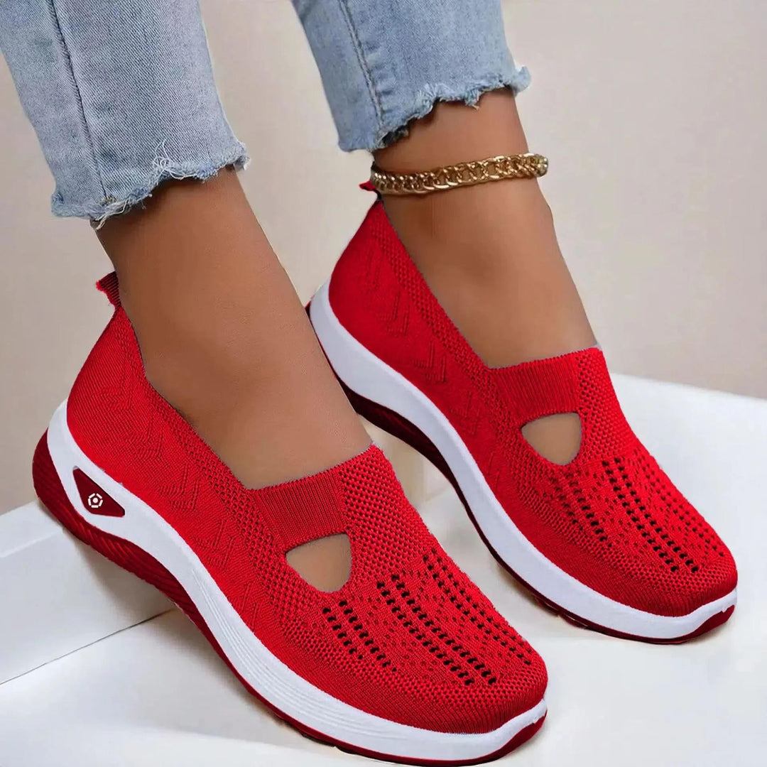 Orla | Women's Slip-On Shoes with Perforated Design