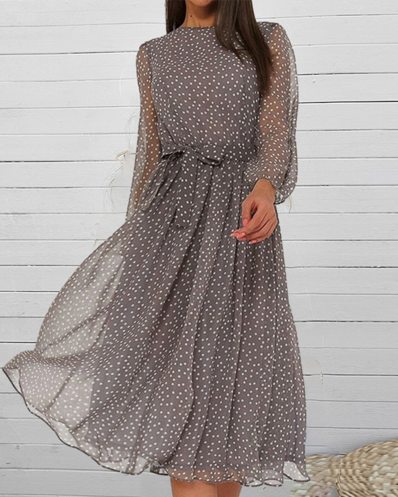 Elena | Women’s Maxi Dress with a Defined Waist