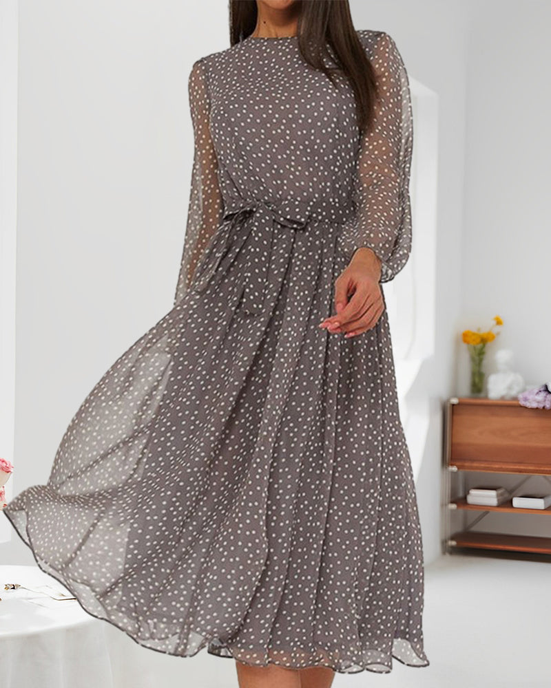 Elena | Women’s Maxi Dress with a Defined Waist
