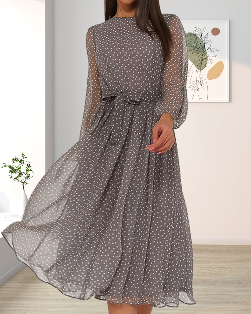 Elena | Women’s Maxi Dress with a Defined Waist