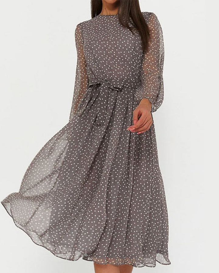 Elena | Women’s Maxi Dress with a Defined Waist