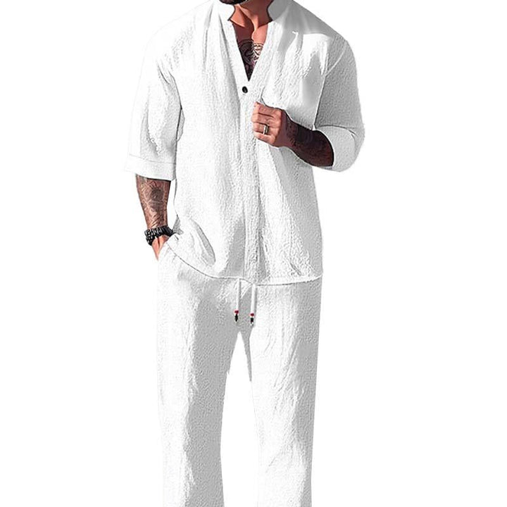 Jenson | Men's Linen Suit for Beach Days