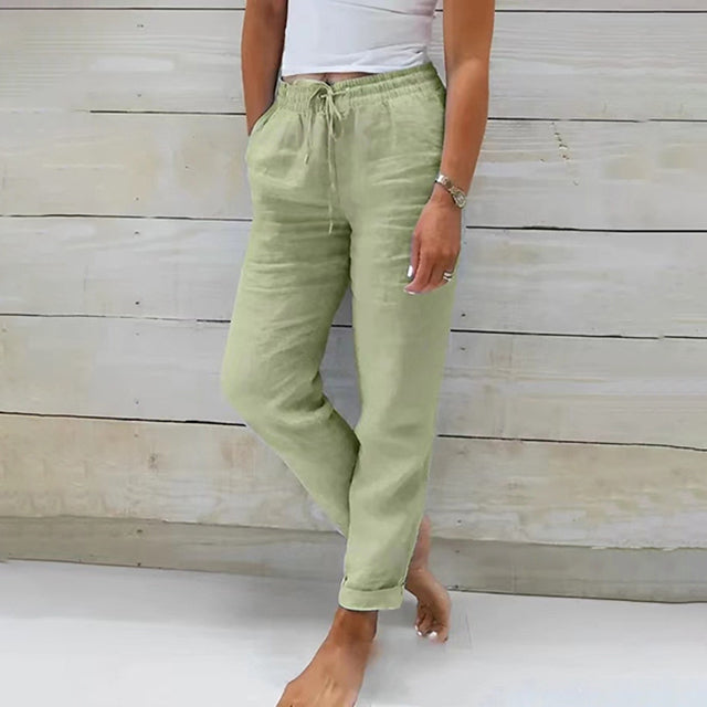 Livia | Women’s Linen Trousers in a Relaxed Everyday Fit