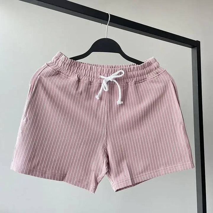 Fletcher | Men's Striped Shorts with Elastic Waist