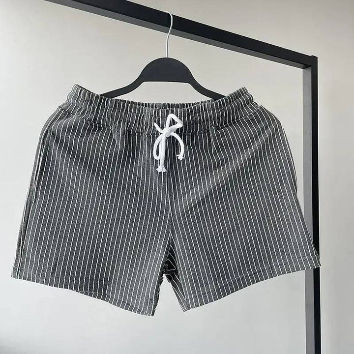Fletcher | Men's Striped Shorts with Elastic Waist