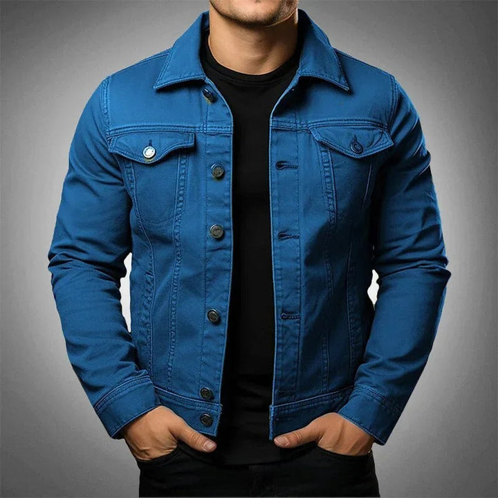 Grayson | Men’s Denim Jacket with a Classic Button Front