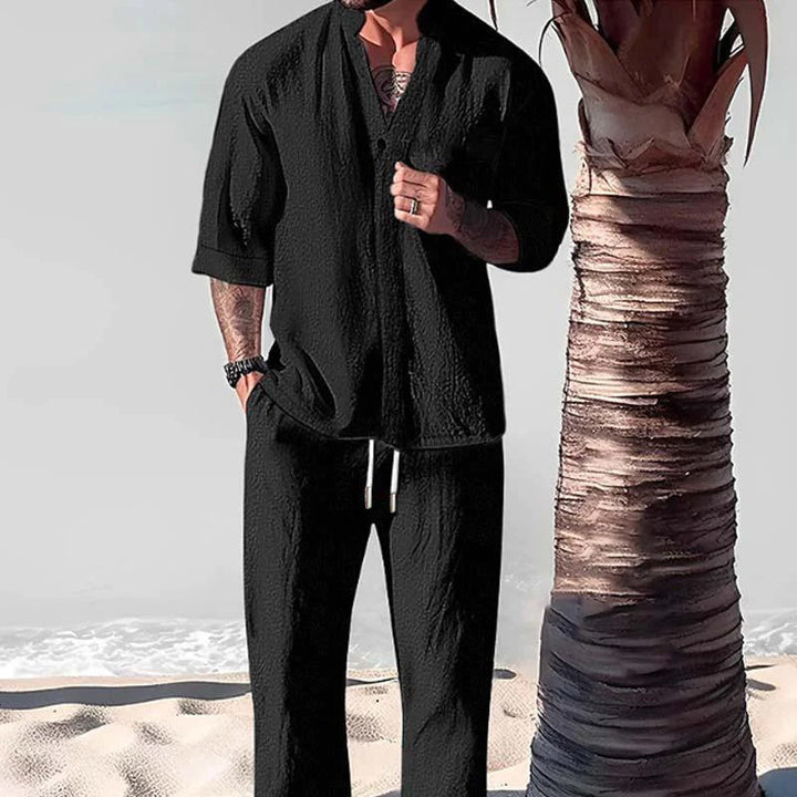 Jenson | Men's Linen Suit for Beach Days