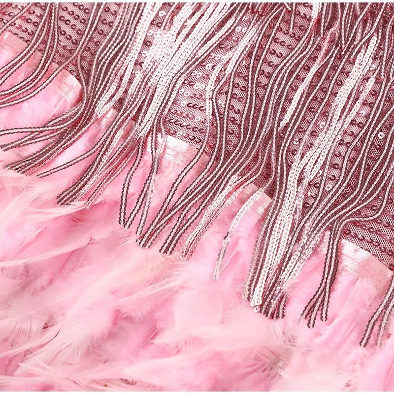 Cordelia | Women's Fringe Mini Dress for Evening Glamour