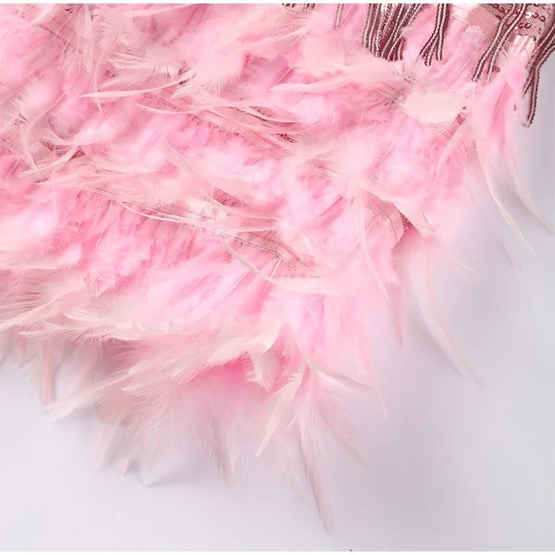 Cordelia | Women's Fringe Mini Dress for Evening Glamour